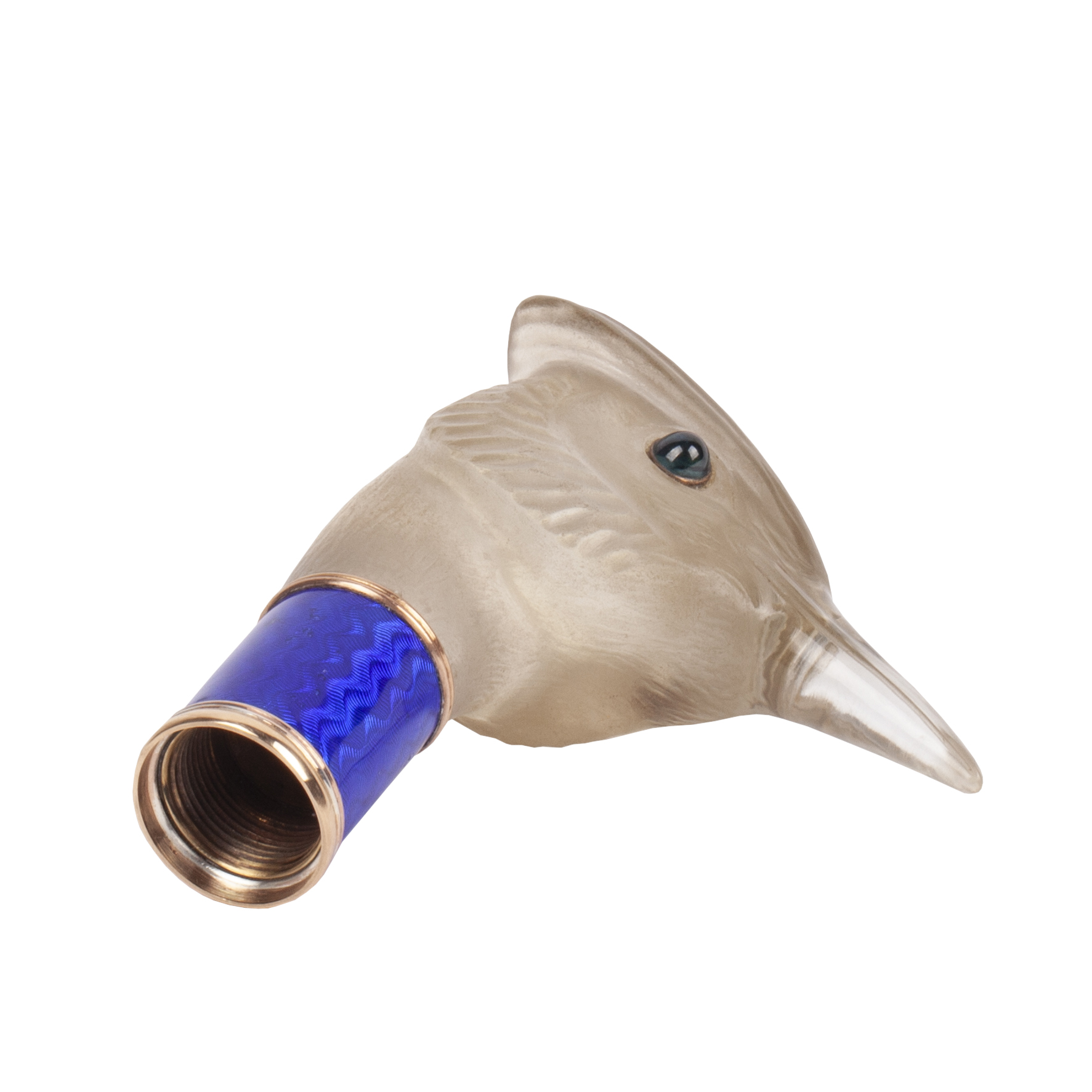 Lot 0091 <br/>Faberge Cane Handle in the Form of a Bird’s Head by Mikhail Perchin <br/>Estimate: 8000-10000€ - Image 4