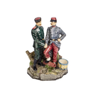 Lot 0142 <br/>Interesting Desk Set in the Memory of French Russian Alliance <br/>Estimate: 500-700€