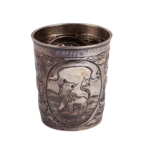 Lot 0157 <br/>Russian Silver Stopka (Charka), Moscow, Russia, 1757, 18th Century <br/>Estimate: 1000-1200€