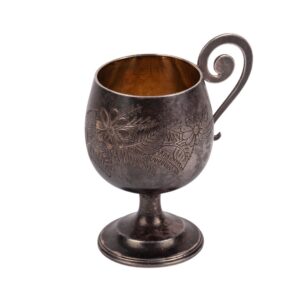 Lot 0163 <br/>Russian Silver Charka, Moscow, Russia, 1891, 19th Century <br/>Estimate: 300-400€