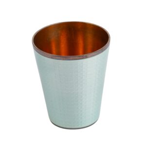 Lot 0165 <br/>Russian Silver-Gilt Vodka Tumbler with Guilloché Enamel, Grachev Brothers, St Petersburg, 1908–1917 <br/>Estimate: 1000-1200€