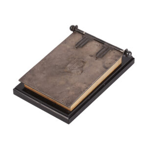 Lot 0228 <br/>Estonian Silver-Mounted Presentation Desk Notepad, Tallinn, 1938 <br/>Estimate: 350-500€