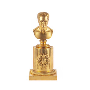 Lot 0022 <br/>Fedor Ivanovich Kovshenkov - Bronze Bust of Emperor Alexander I, St. Petersburg, 1827 <br/>Estimate: 2500-3000€