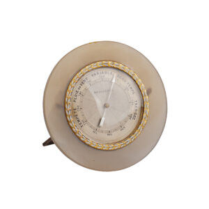 Lot 0230 <br/>Boucheron Agate and Gold Table Barometer with Champlevé Enamel Dial, Paris, 1900s <br/>Estimate: 2500-3500€