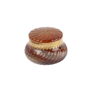 Lot 0240 <br/>Silver-Gilt and Agate Bonbonniere by a Leading Jeweler of the Bolin Firm <br/>Estimate: 3500-4500€