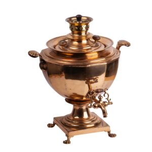Lot 0288 <br/>Russian samovar by Gavrila Efimov <br/>Estimate: 1000-1500€