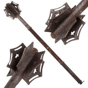 Lot 0332 <br/>Ottoman / West Georgian Imeretian Mace. 17th century <br/>Estimate: 2000-2500€