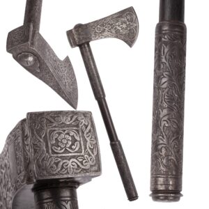 Lot 0333 <br/>Tabarzine (Saddle Axe)
Indo-Persian, India or Iran <br/>Estimate: 2000-3000€