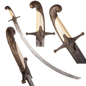 Lot 0347 <br/>An early 20th Century Russian Life Guard Cossack Regiment Kilij Sword / Sabre <br/>Estimate: 8000-10000€
