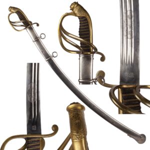Lot 0350 <br/>Russian Cavalry Sabre Model 1827/09 <br/>Estimate: 5000-7000€