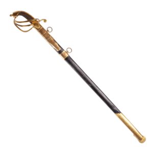 Lot 0351 <br/>Russian Navy Officer’s Sword, Model 1810/1855 <br/>Estimate: 4000-5000€