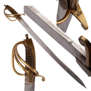 Lot 0352 <br/>Russian Imperial Navy Boatswain’s Sword, Model 1858 <br/>Estimate: 3000-3500€
