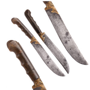 Lot 0378 <br/>A 19th C. Balkan Croatian Greek Ottoman bichaq knife <br/>Estimate: 200-300€