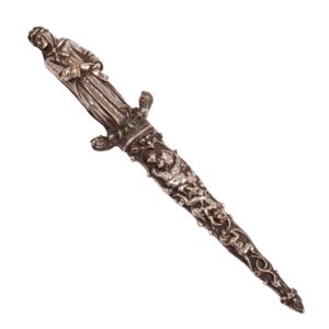 Lot 0385 <br/>Romantic Revival Decorative Dagger with Female Figure <br/>Estimate: 750-1000€