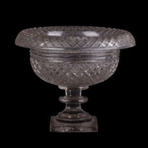 Lot 0062 <br/>Crystal Vase by Bakhmetyev Glass Factory, Nikolskoye-Pestrovka <br/>Estimate: 300-350€