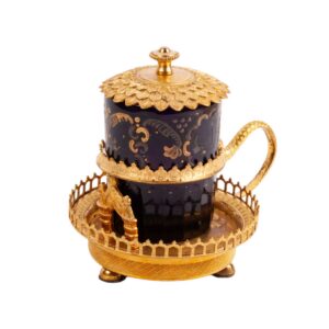 Lot 0070 <br/>Imperial Glass Manufactory Beaker with Stand and Cover, St Petersburg, 1830s <br/>Estimate: 6000-8000€