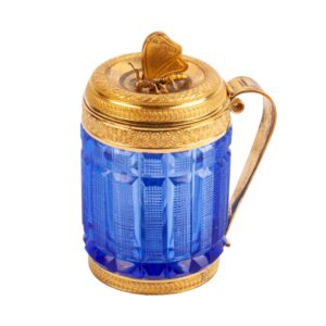 Lot 0072 <br/>Imperial Glass Manufactory Glass with Stand and Cover, after A. Barmin, St Petersburg, 1820 <br/>Estimate: 8000-9000€