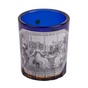 Lot 0078 <br/>Russian Imperial Glasswork Glass Beaker with the Scene “Dance before the Sultan”, Lithographic Workshop of Terebenev, St Petersburg, 1840s–1850s <br/>Estimate: 4000-5000€