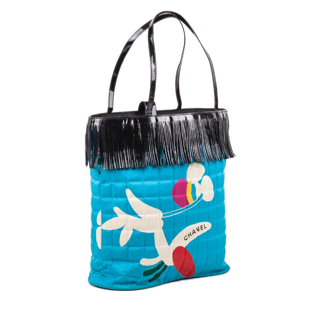 Chanel silk bag — image 1