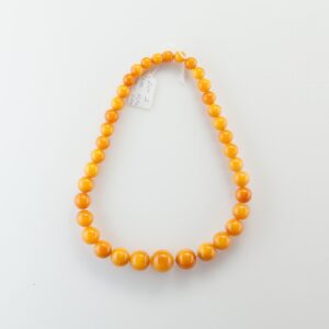 Natural Baltic Amber Butterscotch necklace. — image 2