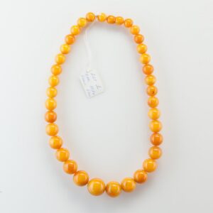 Natural Baltic Amber Butterscotch necklace. — image 3