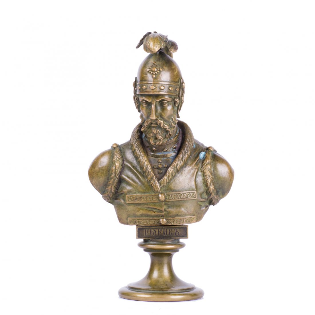 Russian bronze bust of Grand Duke Rurik, F. Chopin — image 1