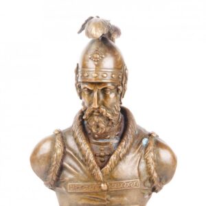 Russian bronze bust of Grand Duke Rurik, F. Chopin — image 2