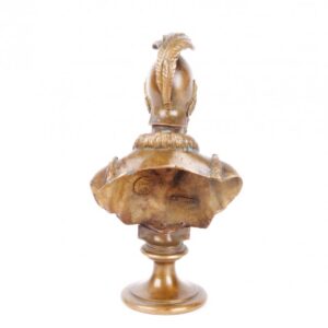 Russian bronze bust of Grand Duke Rurik, F. Chopin — image 4