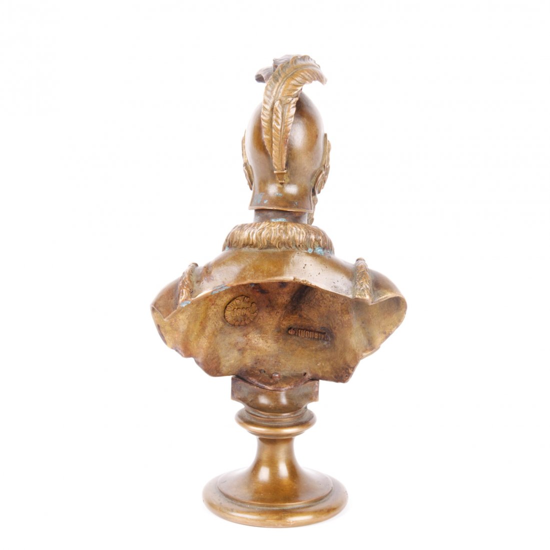 Russian bronze bust of Grand Duke Rurik, F. Chopin — image 4
