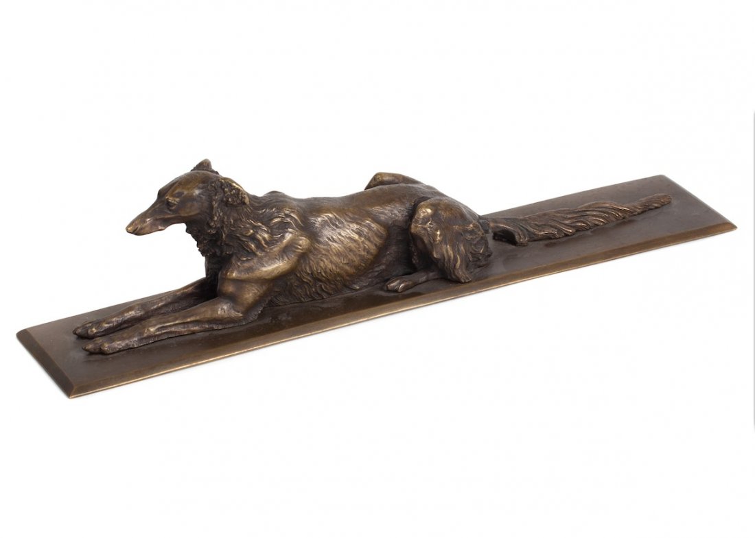 Russian bronze paperweight. Second half of the 19th — image 1