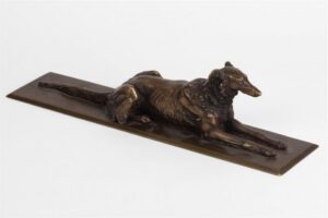 Russian bronze paperweight. Second half of the 19th — image 2