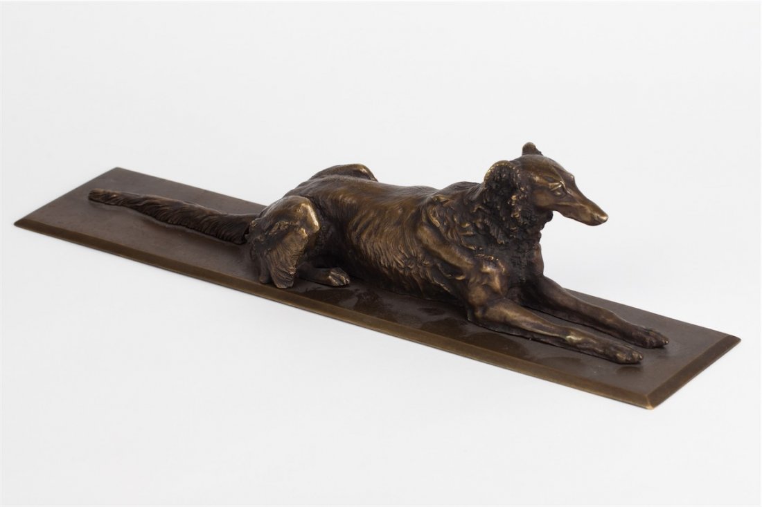 Russian bronze paperweight. Second half of the 19th — image 2