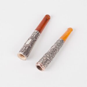 Two amber mouthpieces. — image 1