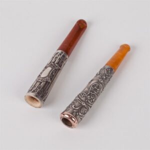Two amber mouthpieces. — image 2