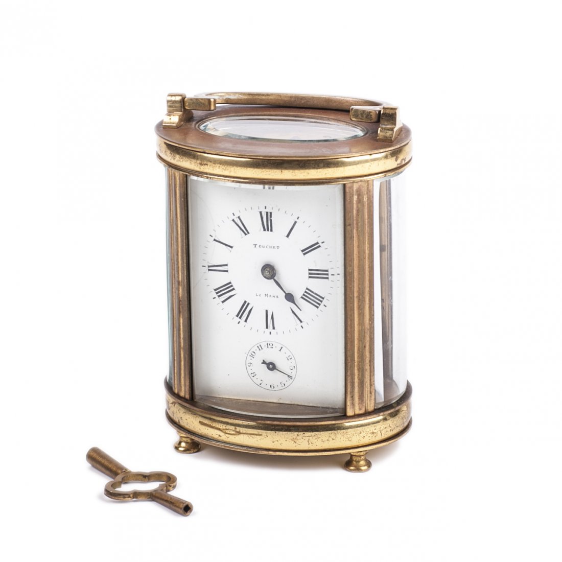 French carriage clock "Touchet Le Mans" — image 1