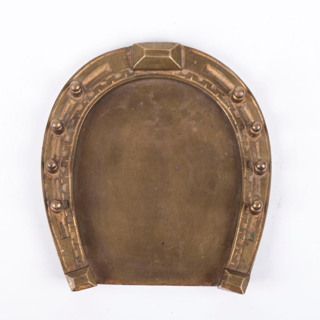 Russian bronze desk pen stand — image 1