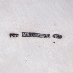Russian unusual cast silver pen holder — image 6
