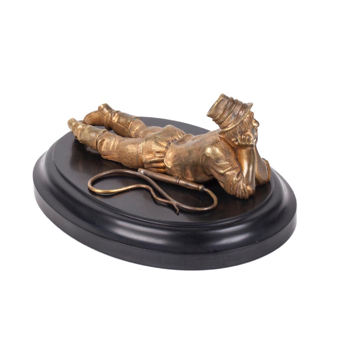 Bronze and marble composition "Young shepherd" — image 2