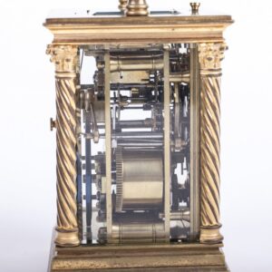 Carriage clock with the key and alarm — image 6