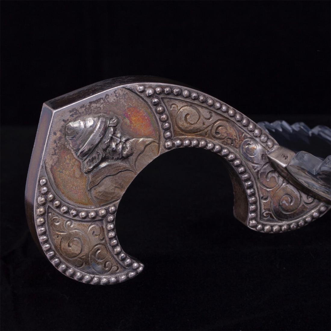 Russian style kovsh "Bogatyr' zastava" — image 2