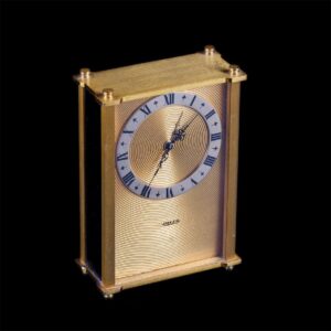 Jaeger Le Coultre vintage Swiss desk clock with a — image 1