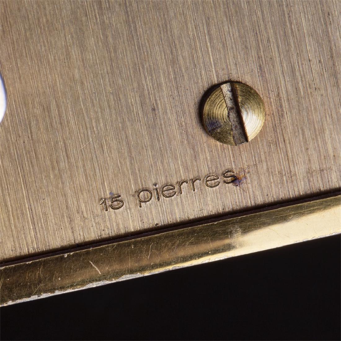 Jaeger Le Coultre vintage Swiss desk clock with a — image 5