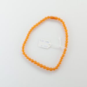 Natural Baltic Amber necklace, pressed. — image 2