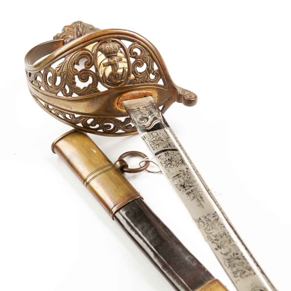 Netherlands Holland Dutch navy sword. — image 1