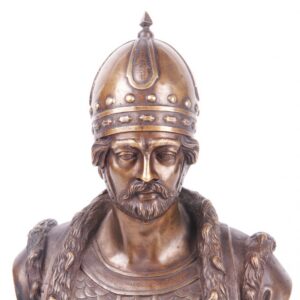 Russian bronze bust of Grand Duke Yaropolk I, F. Chopin — image 2