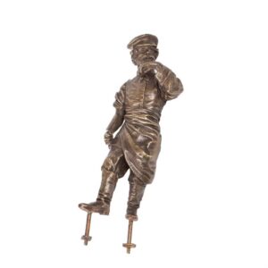 Russian bronze composition "Dancing peasant" — image 1