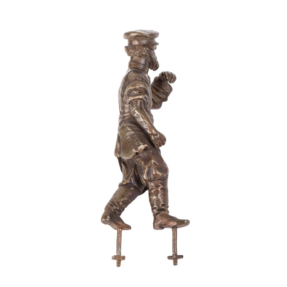 Russian bronze composition "Dancing peasant" — image 2