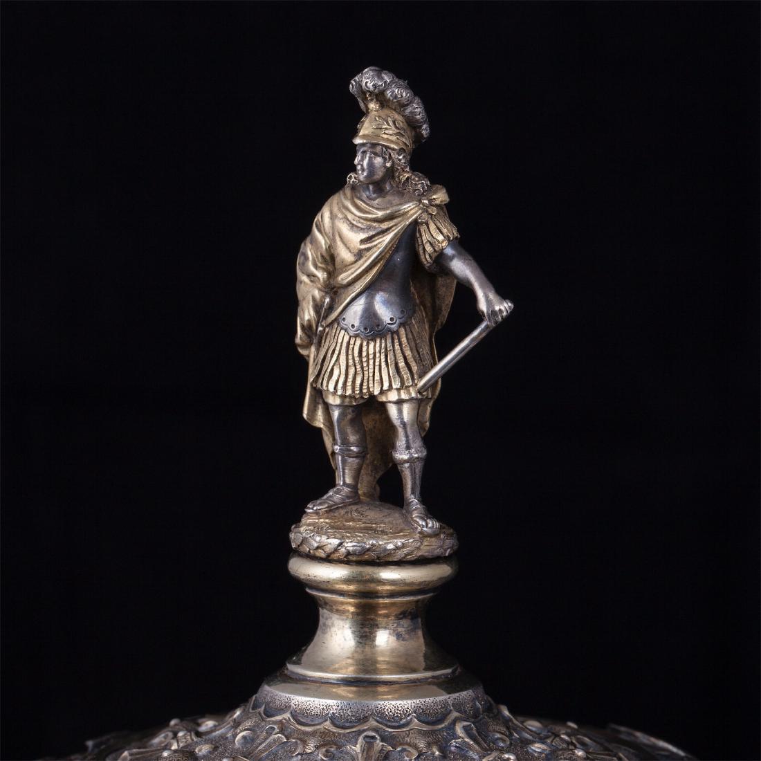 Russian Renaissance style goblet by I.Sazikov — image 2