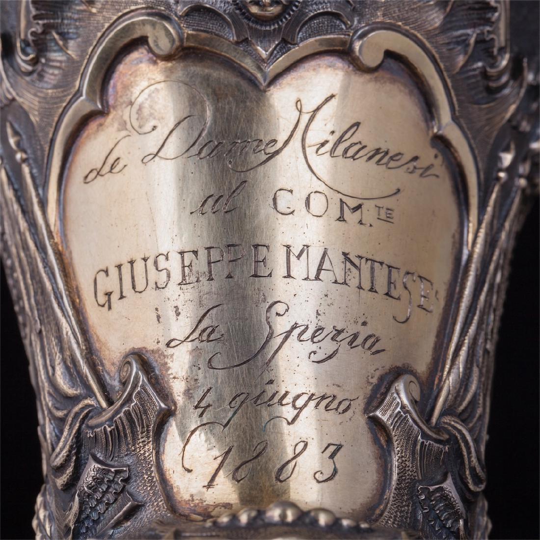 Russian Renaissance style goblet by I.Sazikov — image 3