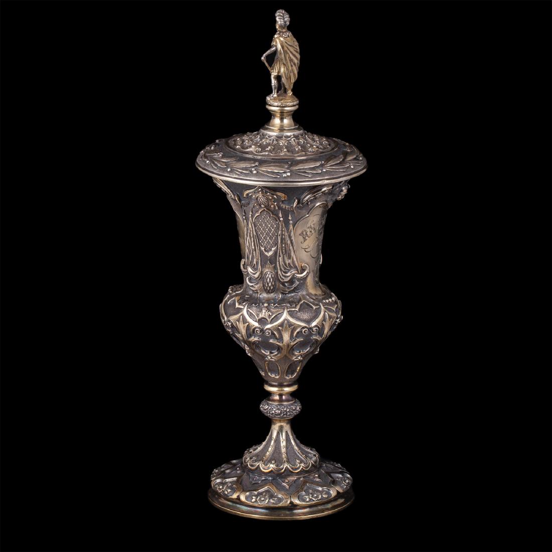 Russian Renaissance style goblet by I.Sazikov — image 5